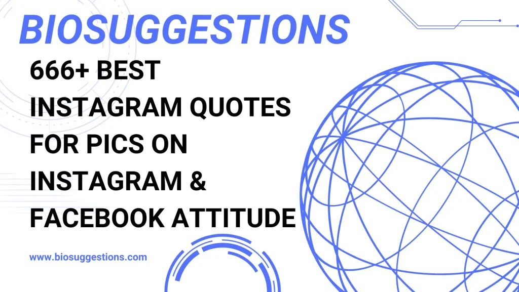 Best Instagram Quotes For Pics on Instagram & Facebook